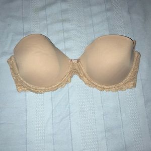 Flirtitude strapless bra Tan 34B